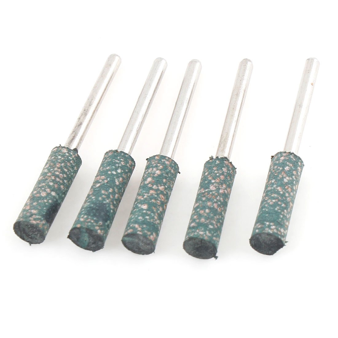 sourcingmap Meule sur tige 6x20 mm lot de 5 verte