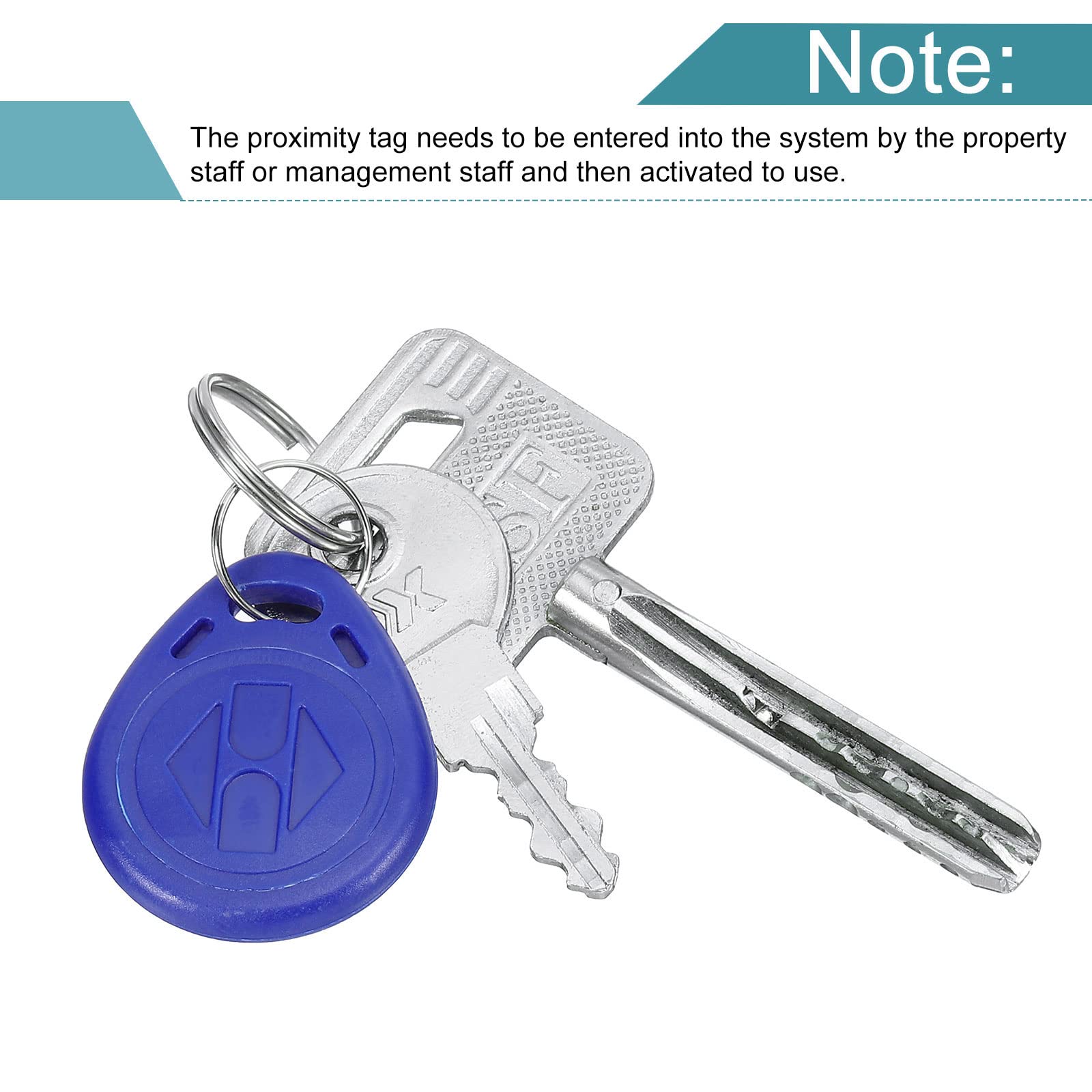 Sourcingmap Electronics badge RFID 125 kHz bleu lot de 20