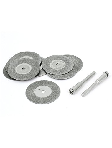 Sourcingmap Disque Diamant 30mm Meule 10 pcs + Mandrins