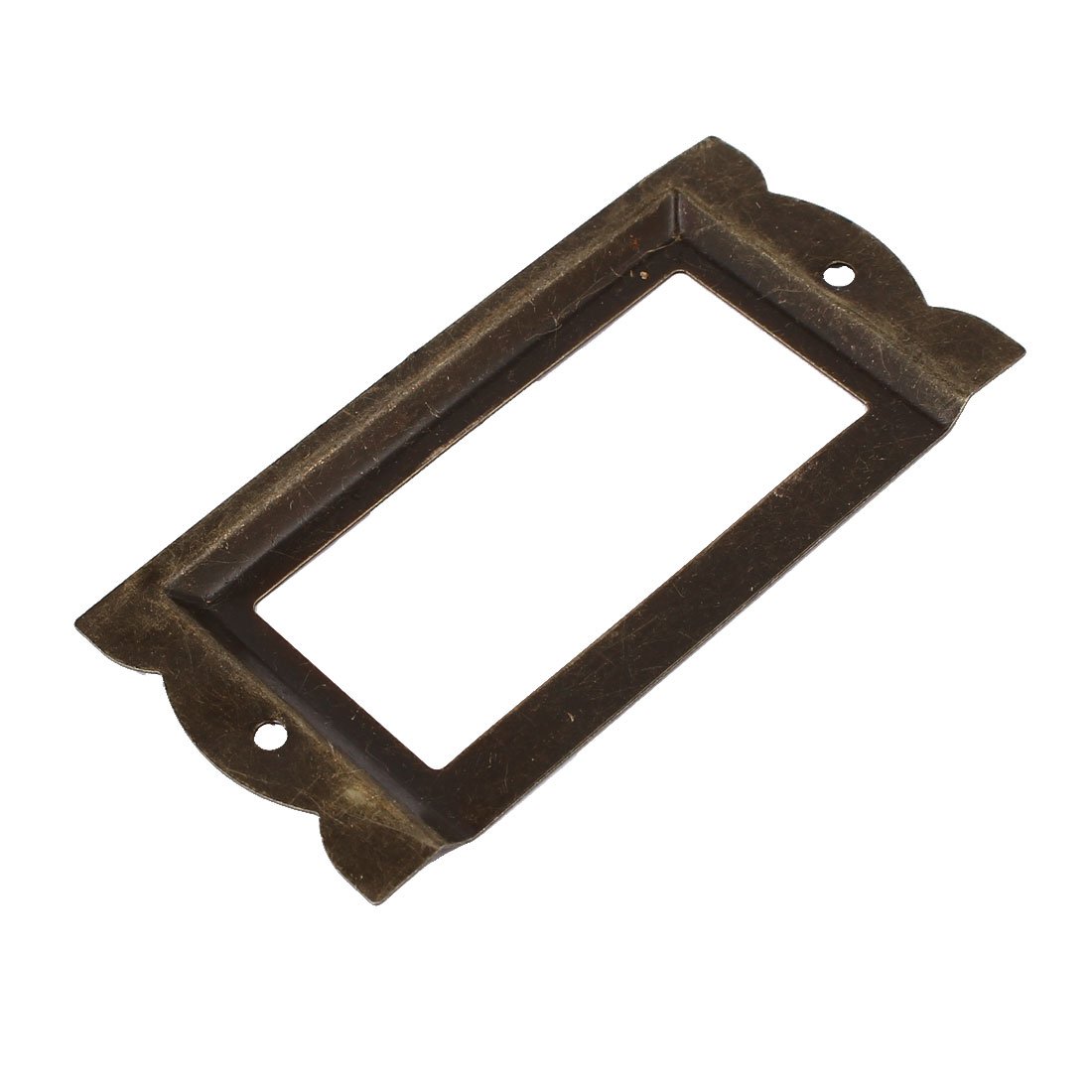 Sourcingmap Porte-Étiquette Fer Bronze 84mm Lot 10