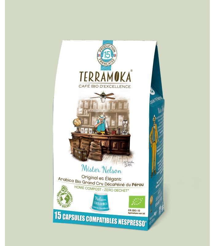 Terramoka Mister Nelson Coffret Gourmand Café Pérou Décaféiné