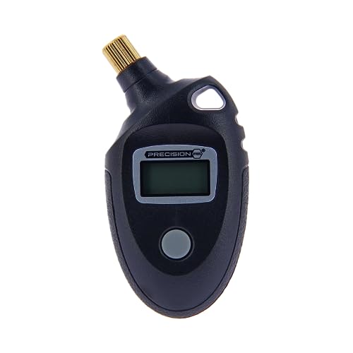 PRECISION STEEL Contrôleur Pression Pneu Digital Noir