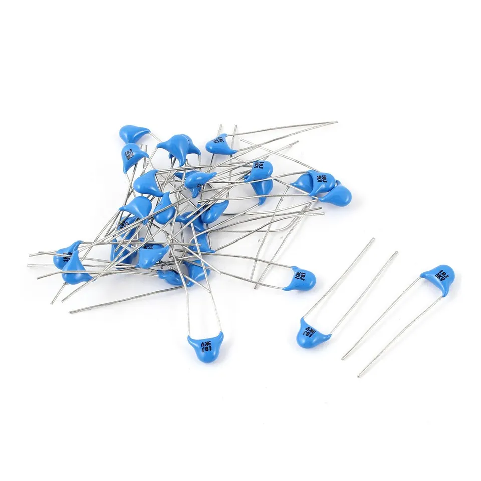 Sourcing Map Condensateur Disque Céramique 18pF 3000V Lot 30