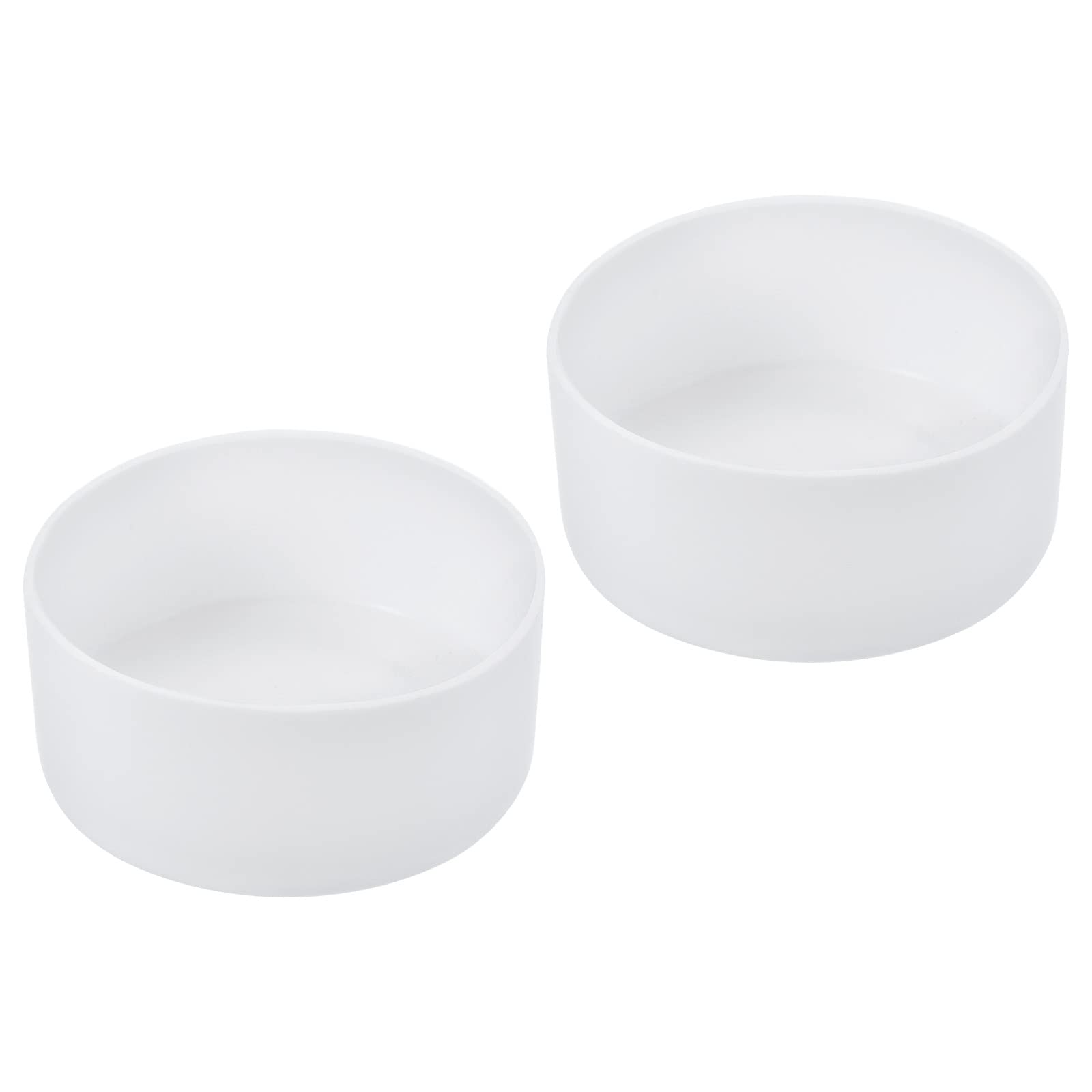 Sourcing Map 2 Protège-bouteille silicone blanc 90mm antidérapant