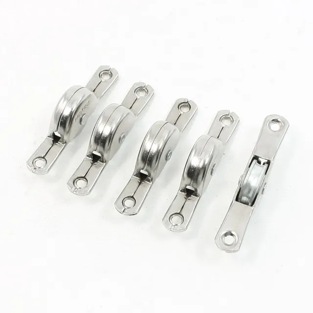 sourcingmap Home & Garden roulette placard 16 mm lot 5 inox