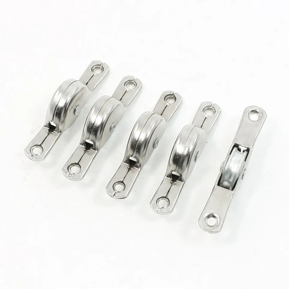 sourcingmap Home & Garden roulette placard 16 mm lot 5 inox