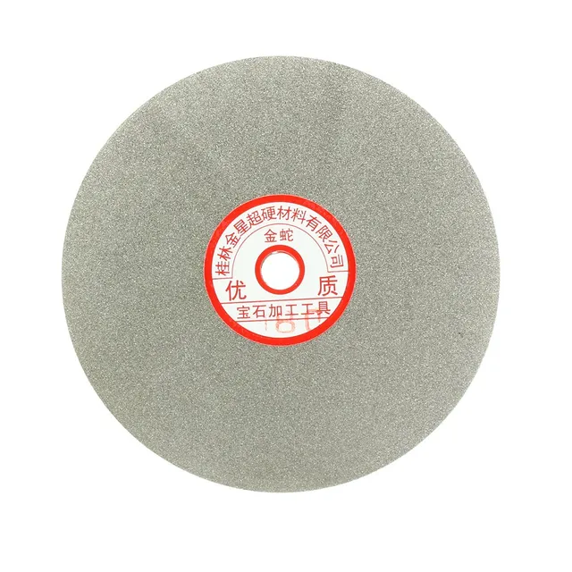 sourcingmap Industrial disque diamant 6" grain 180 polissage