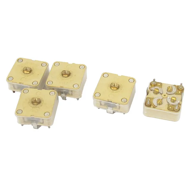Sourcingmap 444HF condensateur variable 20pFx2 lot 5