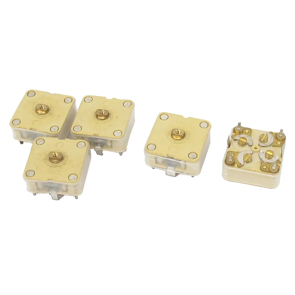 Sourcingmap 444HF condensateur variable 20pFx2 lot 5