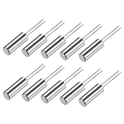 sourcing map quartz oscillateur 8MHz 3x8mm cylindrique 10 pcs