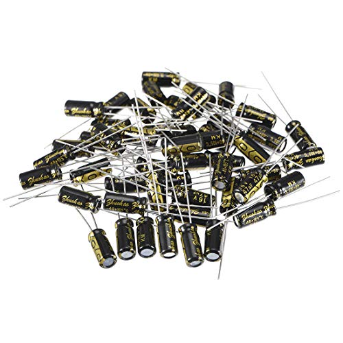 Sourcingmap 47uF 16V condensateur électrolytique 5x11mm lot 50