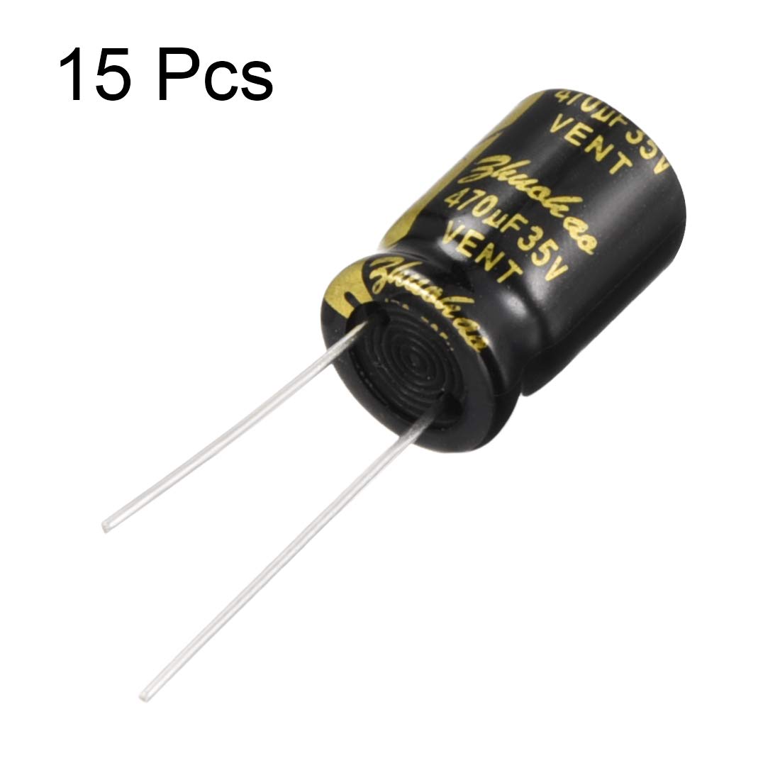 Sourcing Map Condensateur Électrolytique 470uF 35V 10x15mm Lot 15