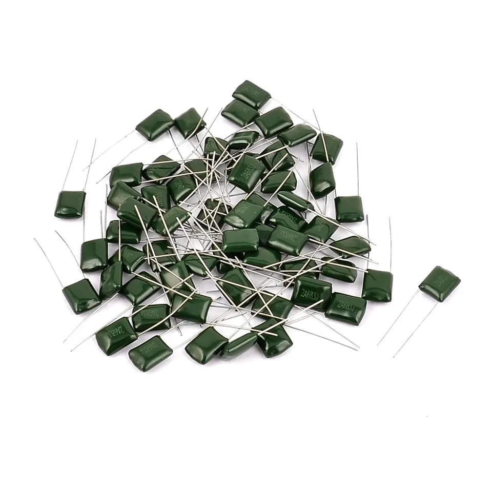 Sourcingmap 2A683J 100V condensateur polyester 0.068uF 60pcs