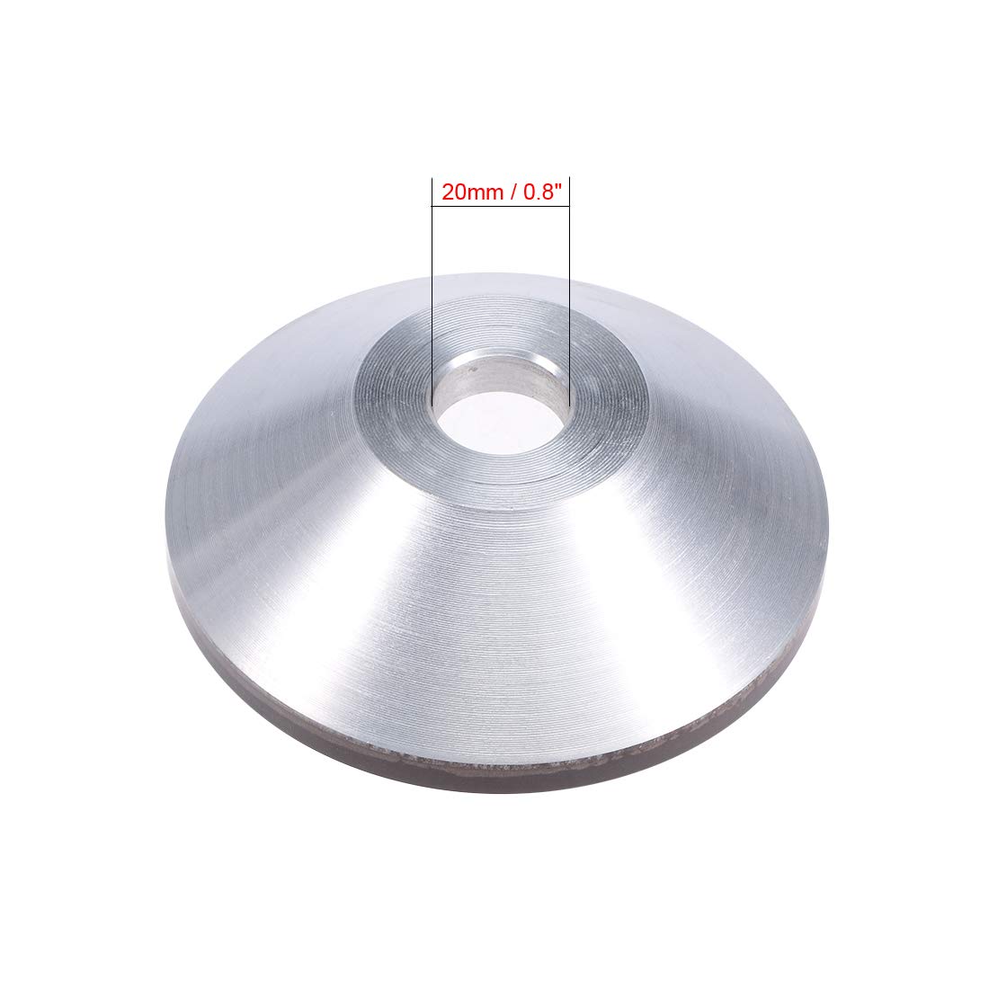 Sourcing Map Industrial meule boisseau diamant 100mm grain 800