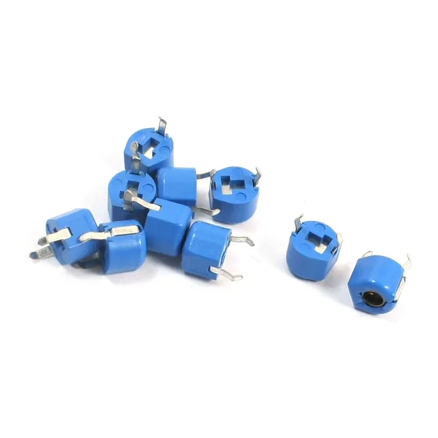 Sourcingmap Industrial condensateur ajustable 5pF bleu 10 pcs