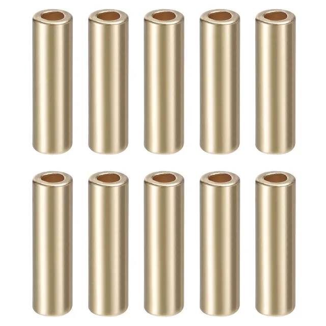 sourcing map embout lacet cordon alliage doré 25mm lot de 10