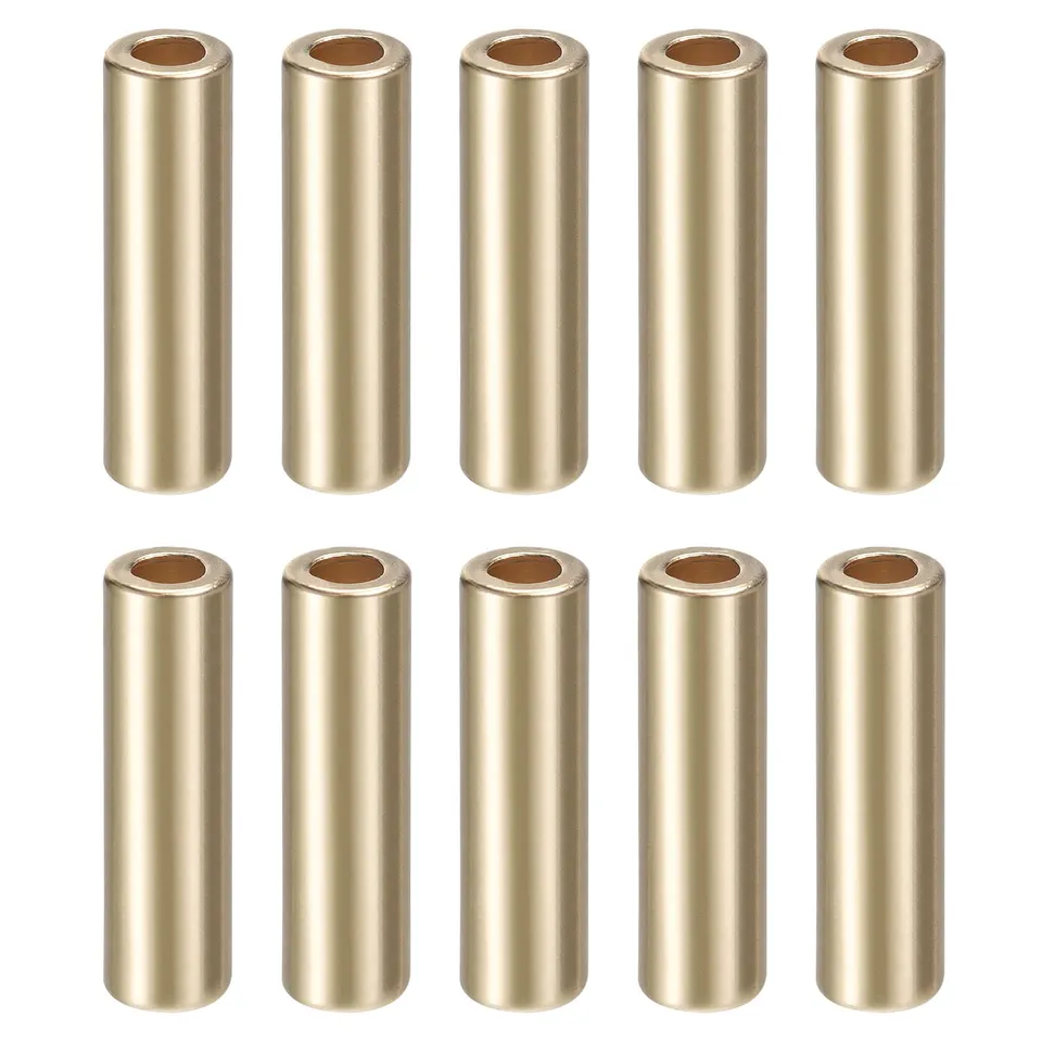 sourcing map embout lacet cordon alliage doré 25mm lot de 10
