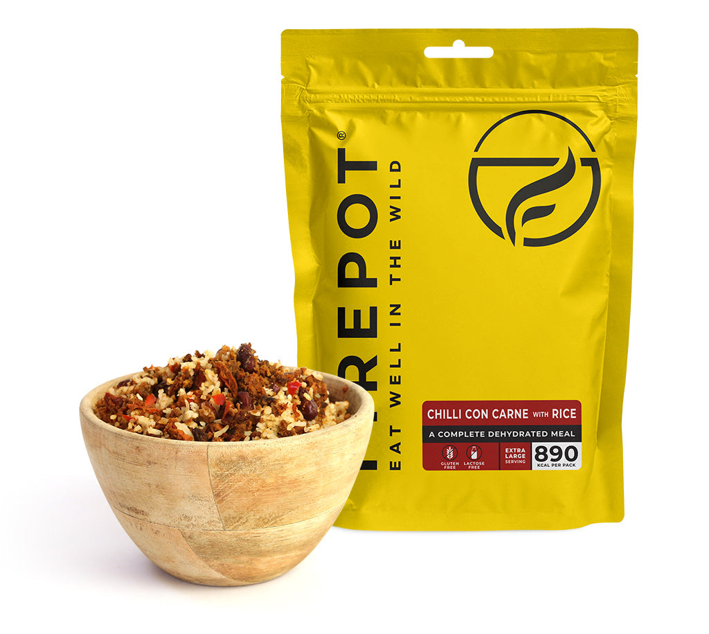 Firepot Chilli con Carne and Rice plat riz 135g