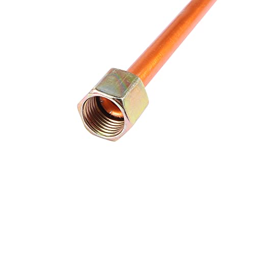 Sourcing Map tube compresseur air cuivre M10 200mm