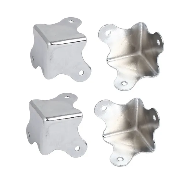 sourcing map Home coin protection métal 30mm lot 4