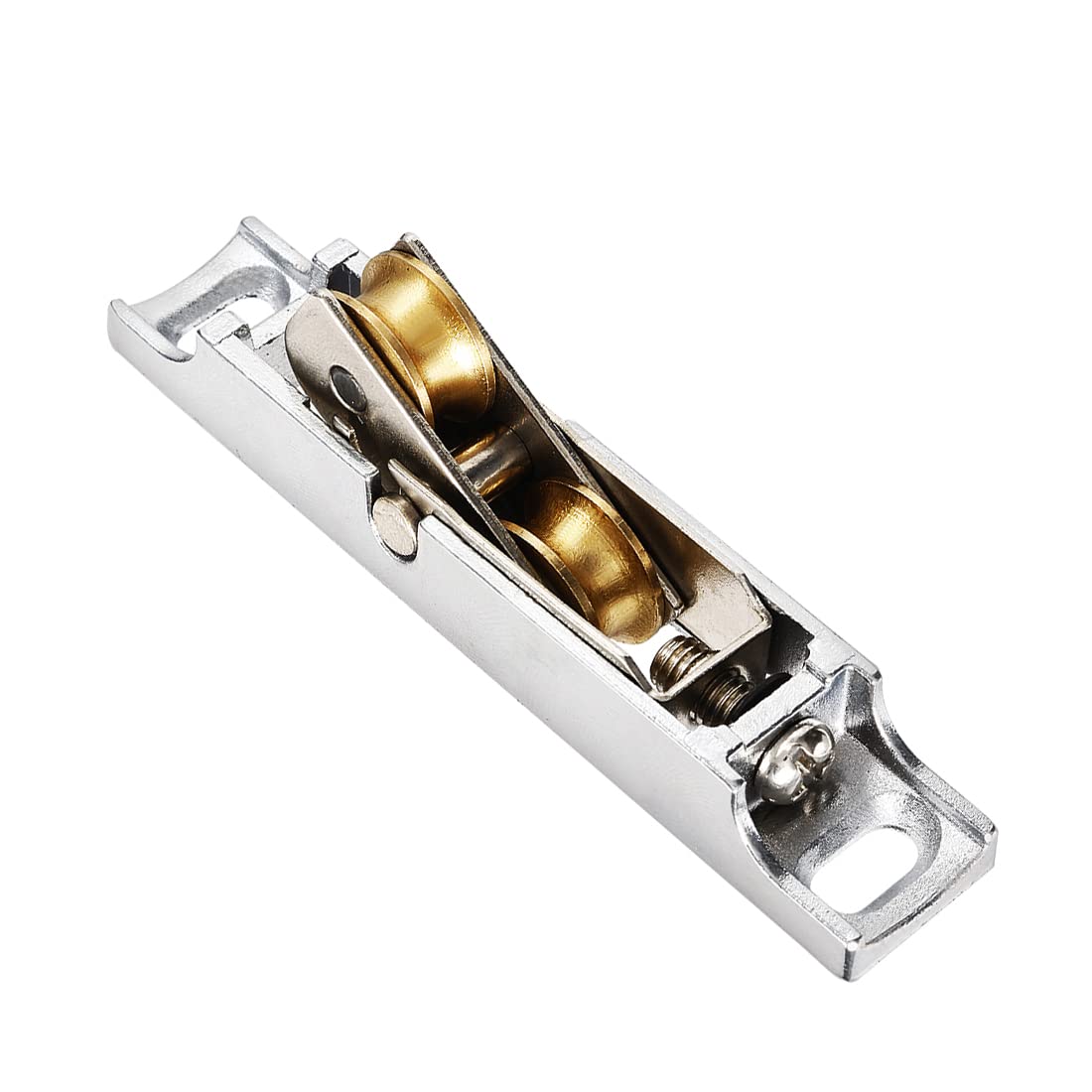 SOURCINGMAP Roulette porte coulissante acier 14,5mm lot 2