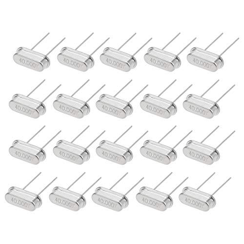 Sourcingmap HC-49S Oscillateur Quartz 40 MHz DIP 2 Broches