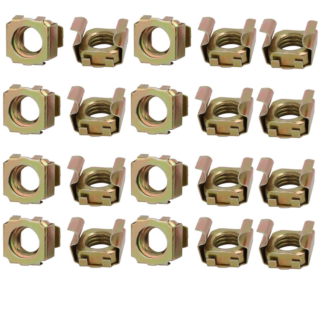 SOURCINGMAP Écrou cage M10 acier zingué 20pcs