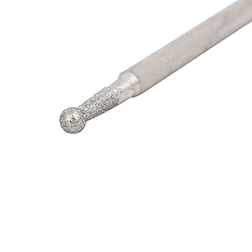 sourcingmap Industrial fraise diamant boule 2 mm lot 20
