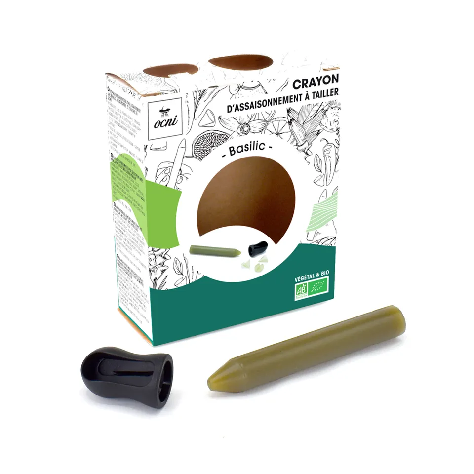 OCNI Coffret 1 Crayon Basilic Bio Assaisonnement Taille