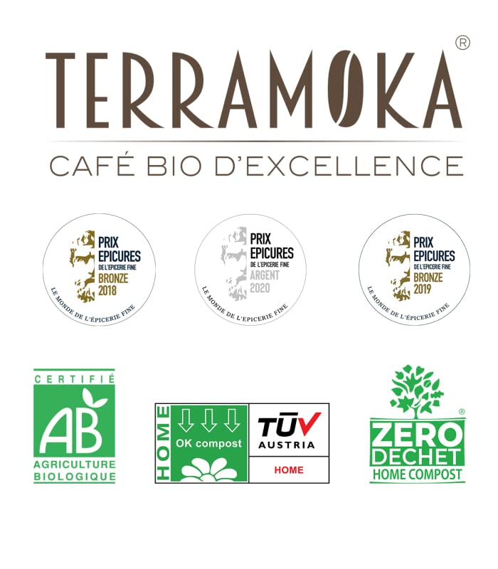 Terramoka Mademoiselle Adèle dosette Senseo bio x80 arabica