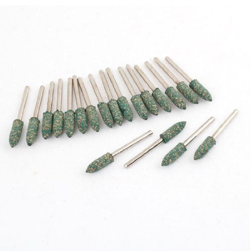 Sourcingmap Tête Meulage Conique Nez 6 mm Tige 3 mm Lot 20