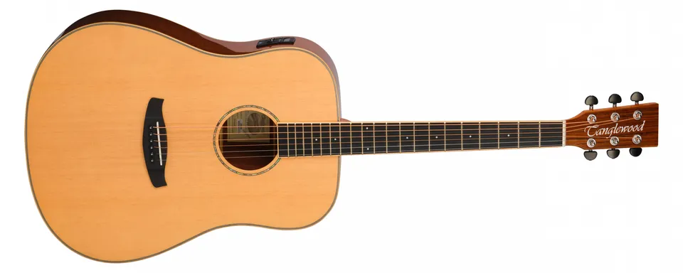 Tanglewood Roadster X TRX5E guitare folk électro pan coupé