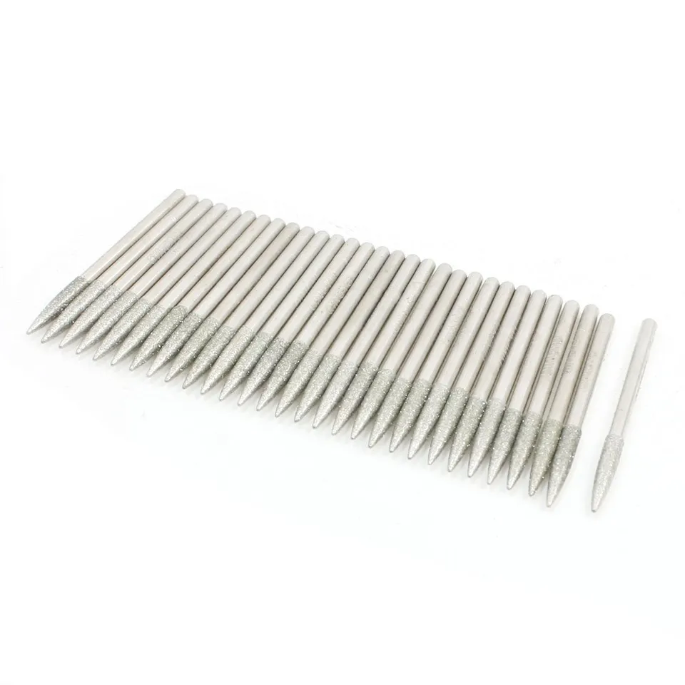 Sourcingmap Forets Diamant Tige 3 mm Lot de 30
