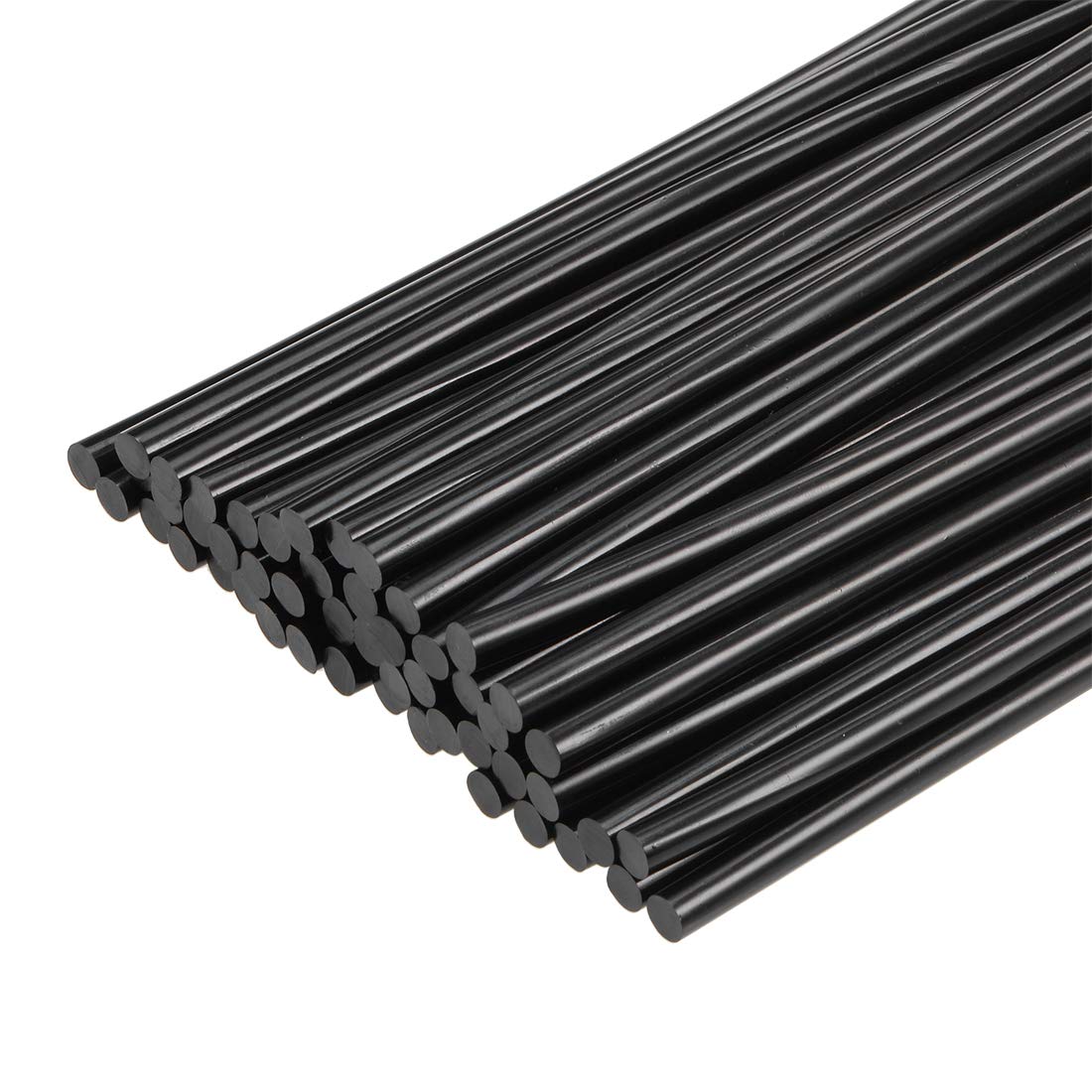 Sourcingmap Bâton Colle Chaude Noire 200x11mm Lot 50