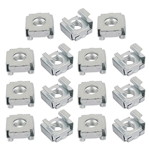 SOURCINGMAP Écrou cage M8 acier zingué 15pcs