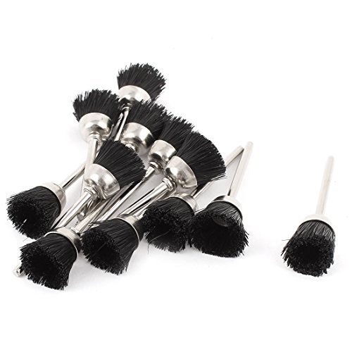 Sourcingmap Brosse polissage nylon 15 mm lot 12
