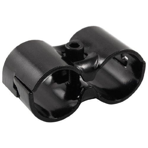Sourcing Map Industrial collier serrage tube 29 mm noir