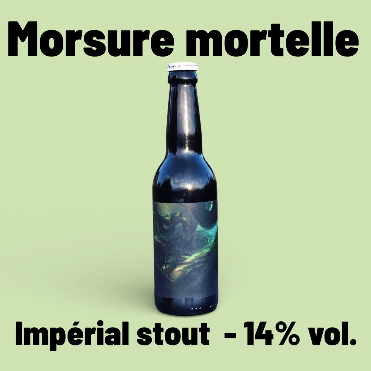 Brasserie de Sulauze Morsure Mortelle stout Amburana 14°