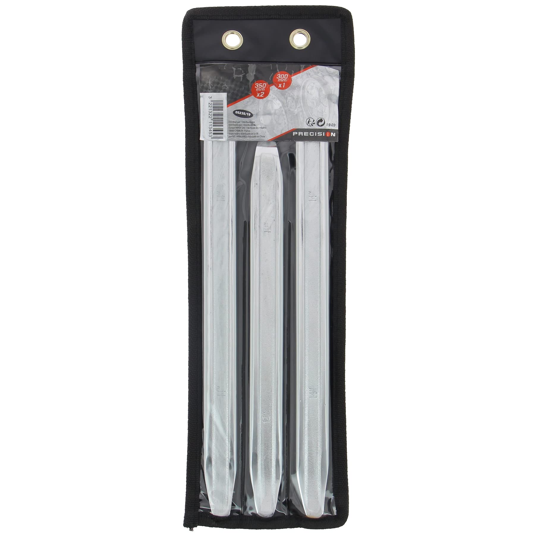PRECISION STEEL Démontage roues jeu 3 démonte-pneu 12" 14"