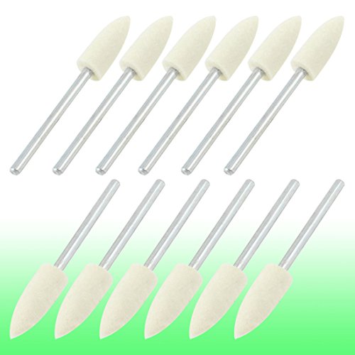 Sourcingmap Feutre Polissage Rotatif 6x15 mm Lot 12