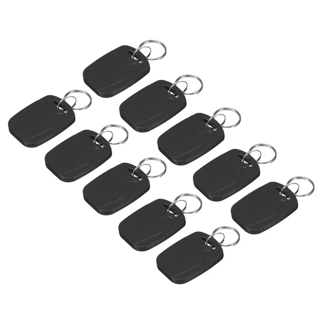 sourcing map M1 porte-clés RFID 13,56MHz noir 12pcs accès