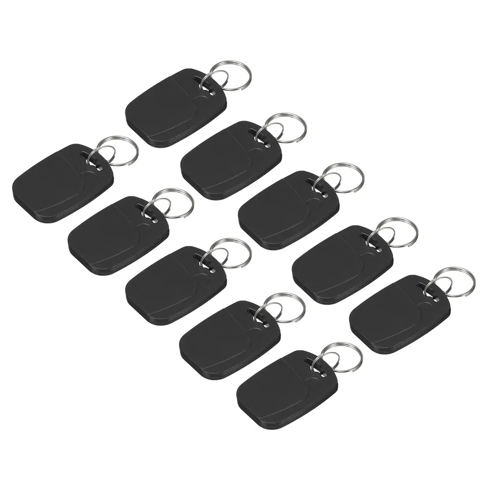 sourcing map M1 porte-clés RFID 13,56MHz noir 12pcs accès