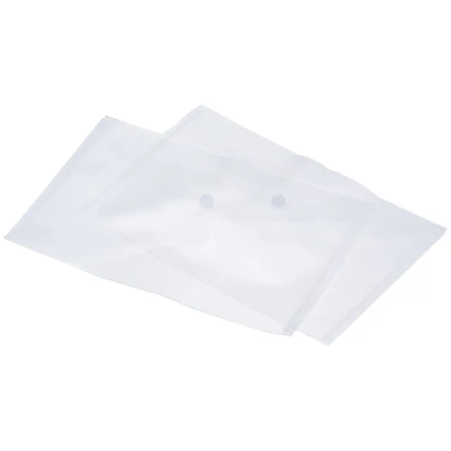 Sourcingmap enveloppe A5 bouton transparente lot de 12