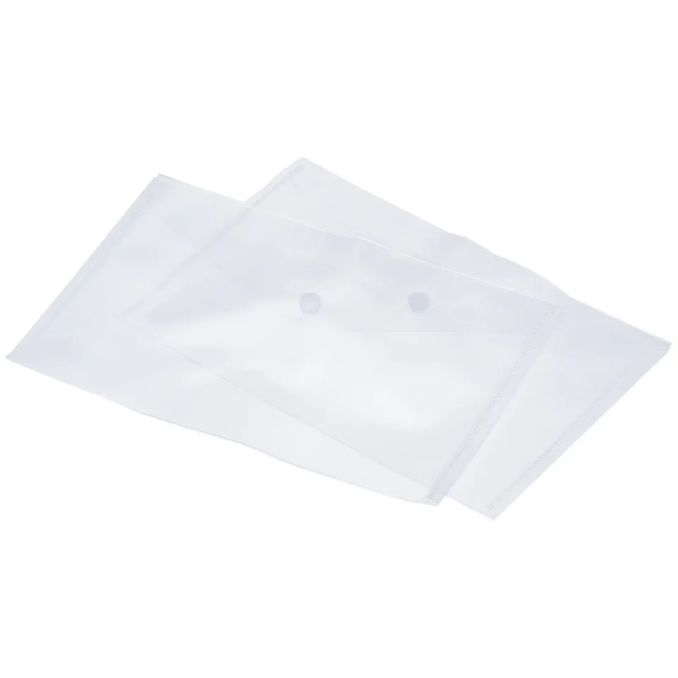 Sourcingmap enveloppe A5 bouton transparente lot de 12