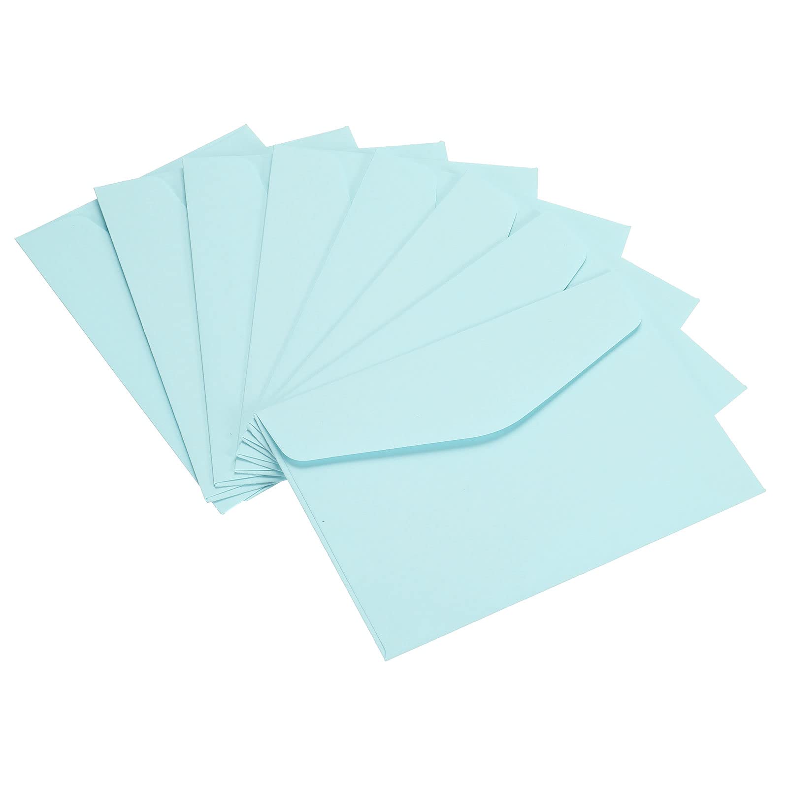 Sourcingmap mini enveloppe papier bleu clair 8,2x11,5 cm lot 100