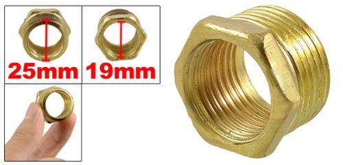 SOURCINGMAP Industrial Raccord Laiton 19mm Femelle 25mm Mâle