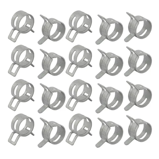 Sourcingmap Collier Serrage Ressort 12mm Lot 20pcs Acier