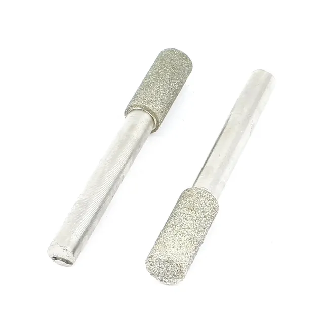 Sourcingmap Industrial Pointe Diamant Cylindrique 8mm Lot 2