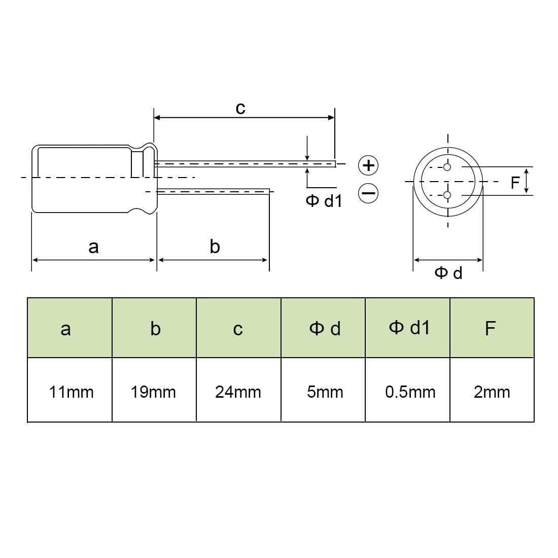 sourcing map condensateur électrolytique 47uF 35V 80 pièces 5x11mm