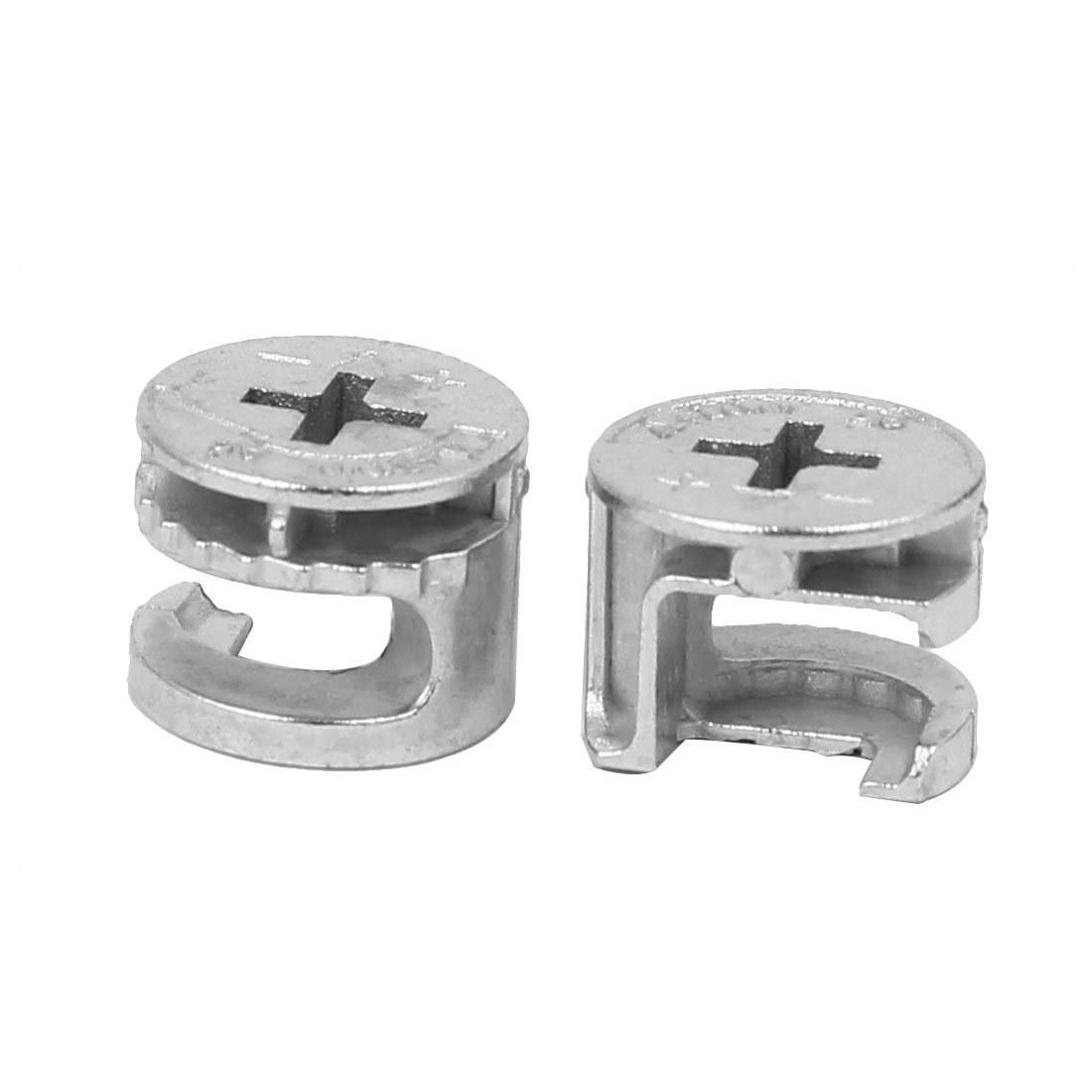sourcing map Connecteur Came 15x12mm Métal x30 Meuble